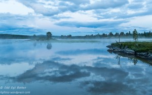 Stemning ved Fjellgutusjøen