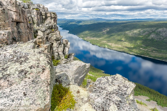 Spektakulære fjellformasjoner.