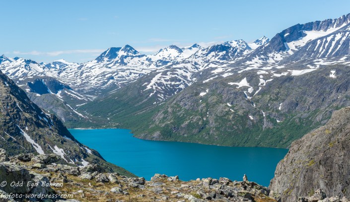 Gjendebu innerst i Gjende